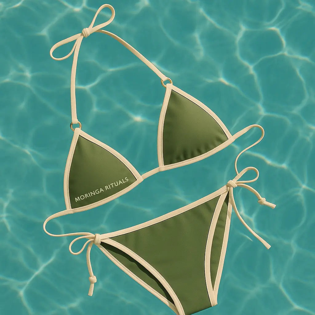 Maillot de bain - 2 pièces - femme - Élégance, confort et esprit nature 🌿 MORINGA RITUALS.