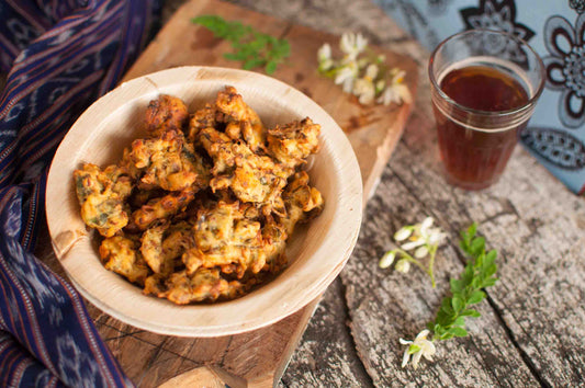 Fritters de feuilles de moringa
