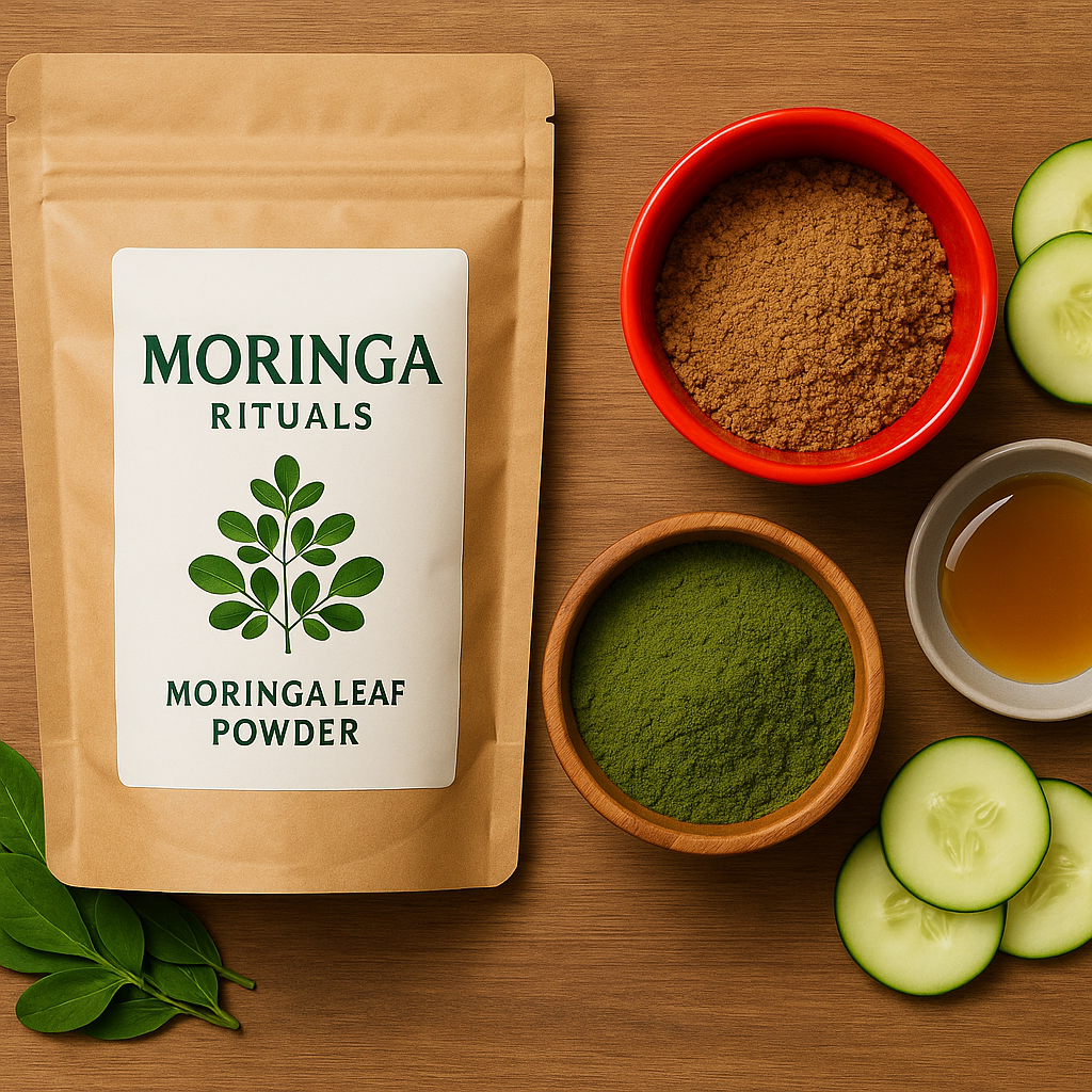 Masque régénérant & anti-âge au moringa