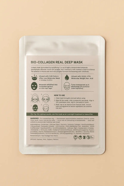 Mask Moringa Collagen MORINGA RITUALS.
