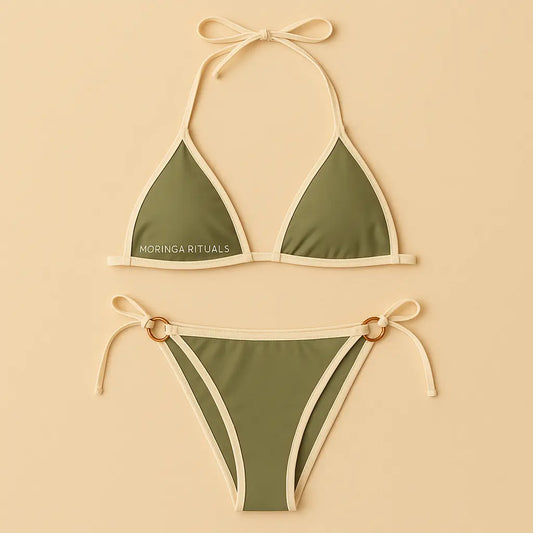 Maillot de bain - 2 pièces - femme - Élégance, confort et esprit nature 🌿 MORINGA RITUALS.