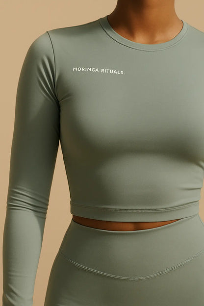 Ensemble de sport vert - Femme MORINGA RITUALS.